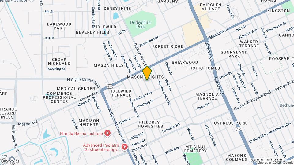 727 Essex Rd Map and Location Details