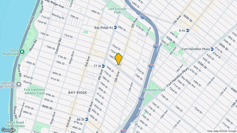 7428 5th Ave Map and Location Details