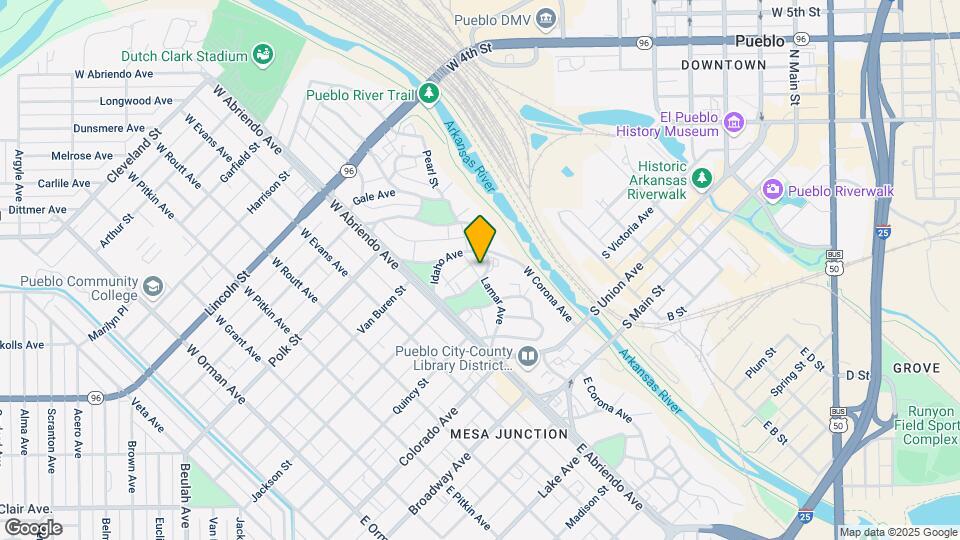 259 Lamar Ave Mapa y Detalles de la Ubicación