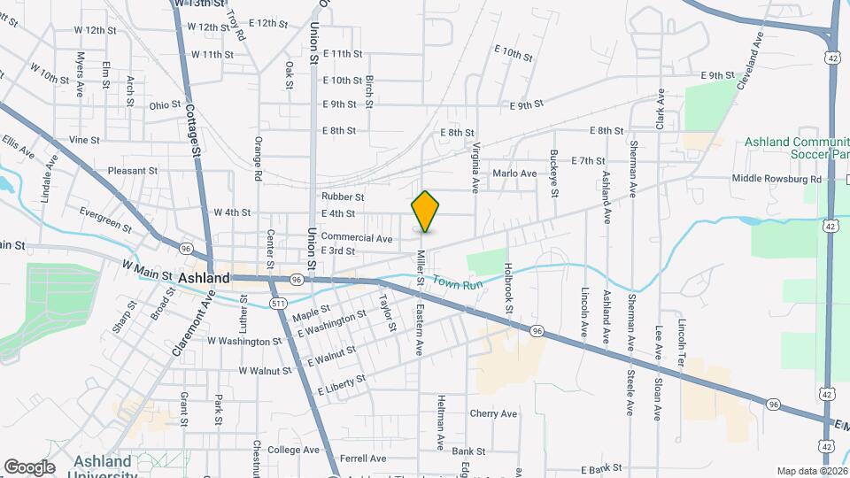 313 Miller St Map and Location Details