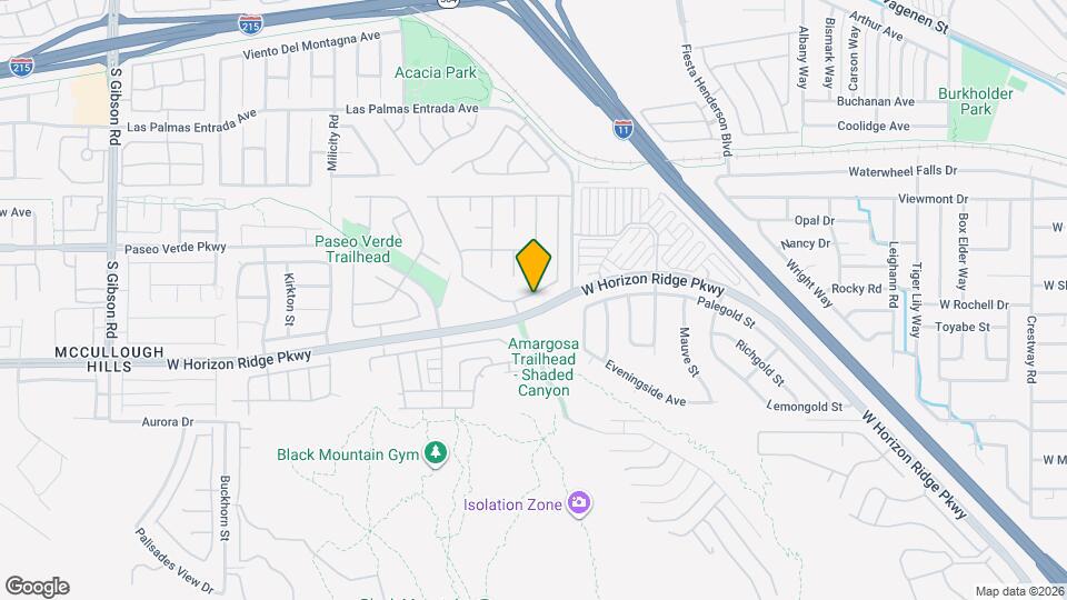 615 Backbone Mountain Dr Map and Location Details