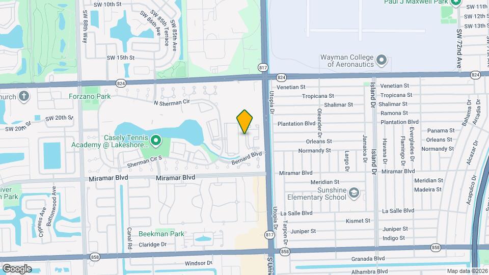 2226 SW 81st Ave Map and Location Details