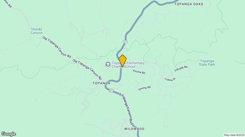 272 N Topanga Canyon Blvd Map and Location Details