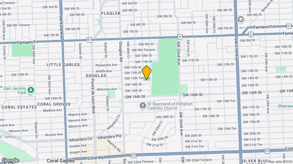 3431 SW 14th St Map and Location Details