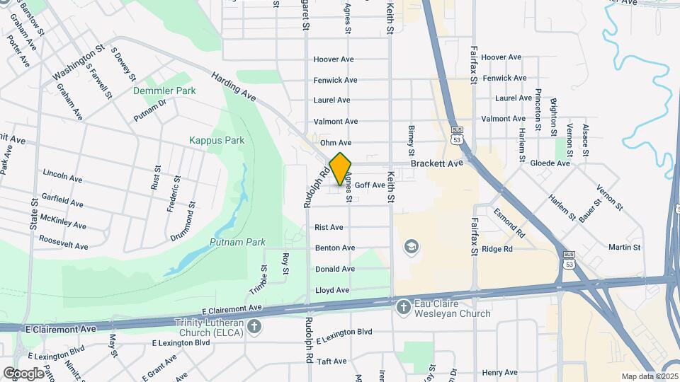 1731 Goff Ave, Unit #1 Map and Location Details