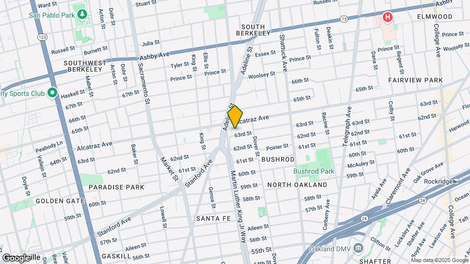 1813 63rd St Map and Location Details