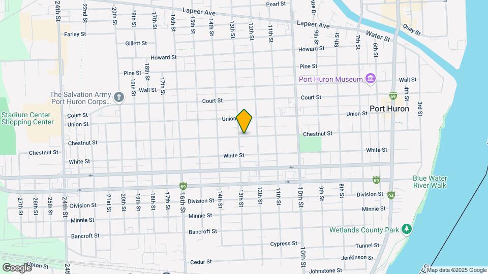 1230 Chestnut St Mapa y Detalles de la Ubicación