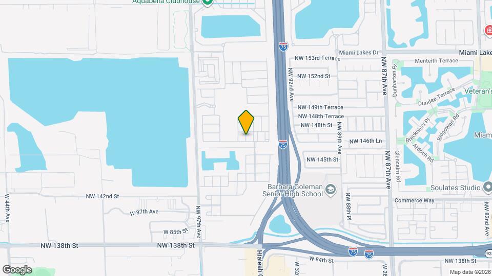 9373 W 33rd Way Map and Location Details