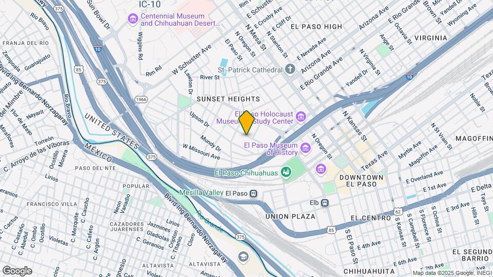 610 Prospect Map and Location Details