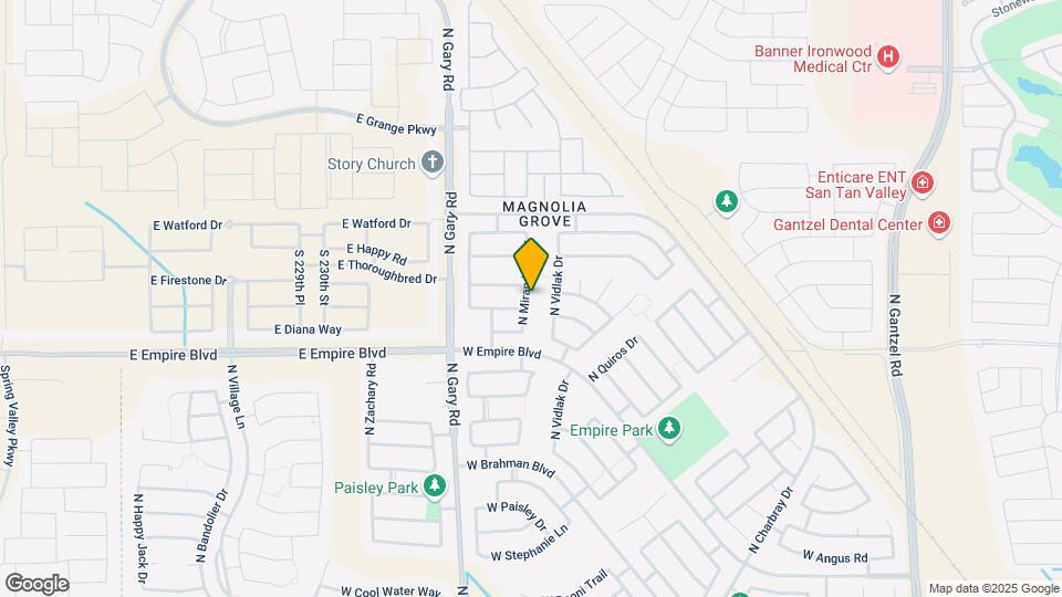 36113 N Mirandesa Dr Map and Location Details