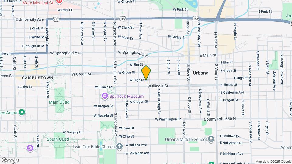 603 W High St, Unit 2 Map and Location Details