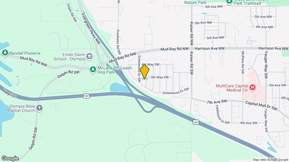 537 Sandalwood Dr SW Map and Location Details