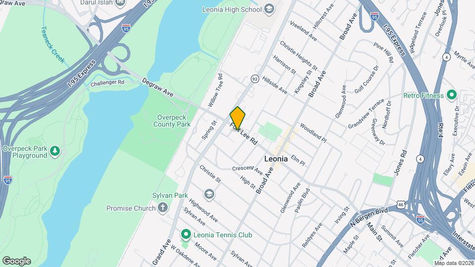 Zip Code Leonia Nj