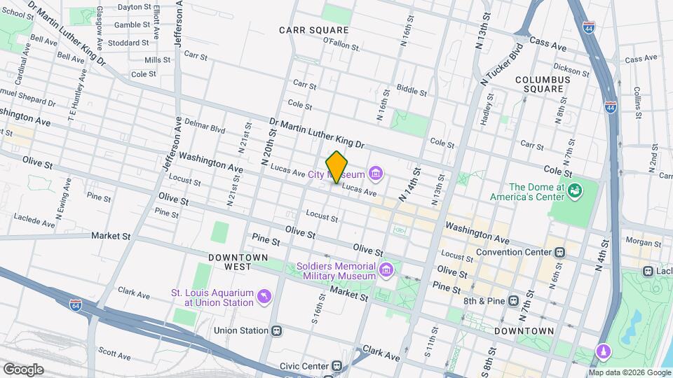 1635 Washington Ave-Unit -Unit 904 Map and Location Details