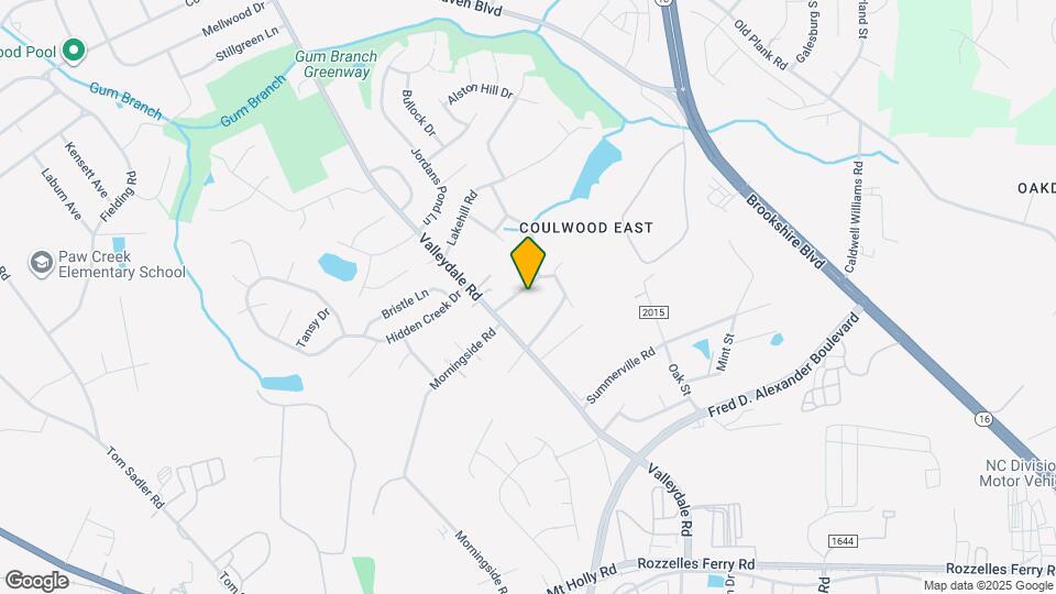 6735 Moss Lake Rd Map and Location Details