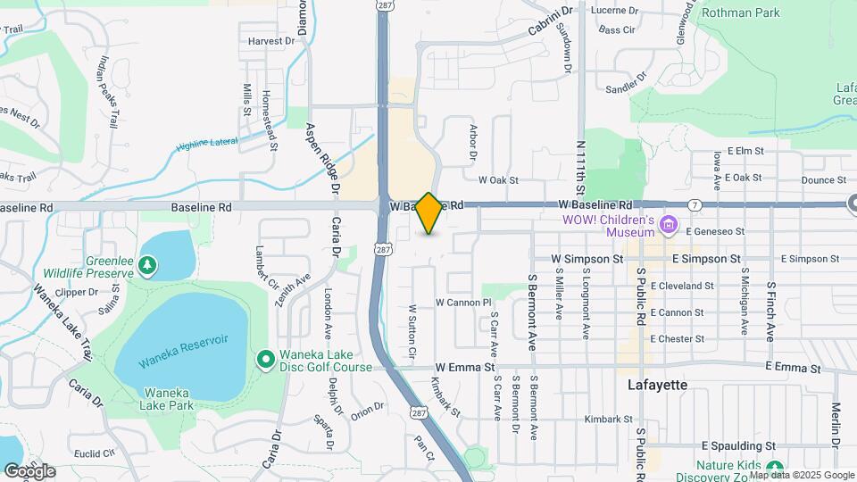 Affinity at Lafayette 55+ Mapa y Detalles de la Ubicación