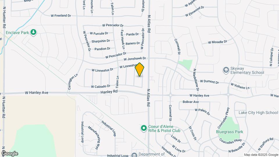 6587 N Harris Hawk Ln Mapa y Detalles de la Ubicación