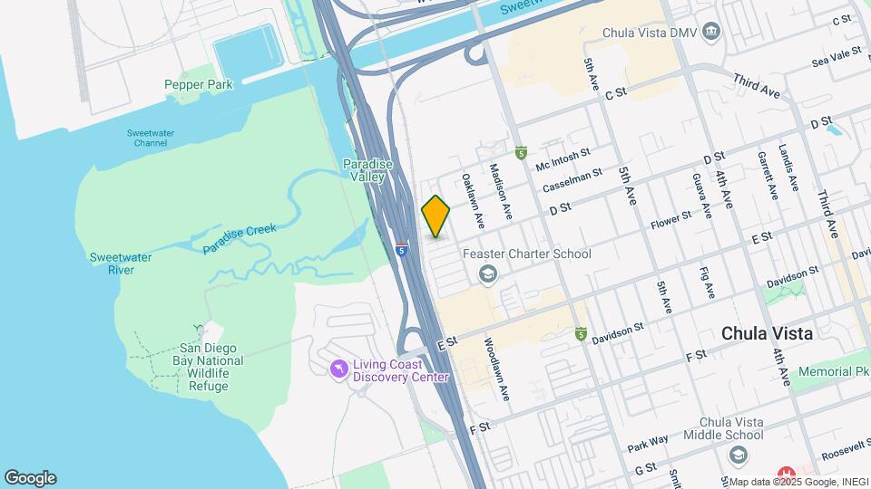 736 Shoreline Rd Map and Location Details