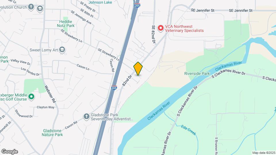 17444 SE 82nd Dr Map and Location Details