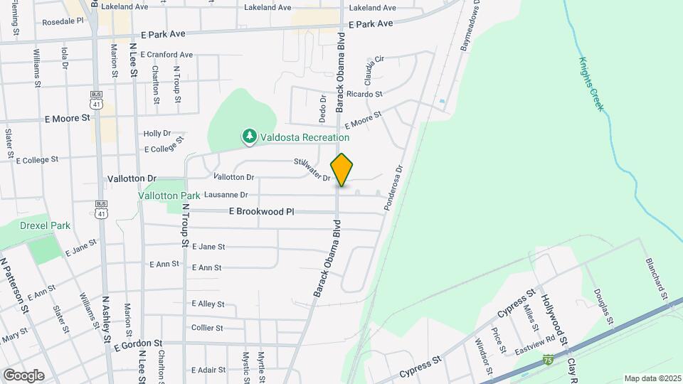 900 Lausanne Dr Map and Location Details