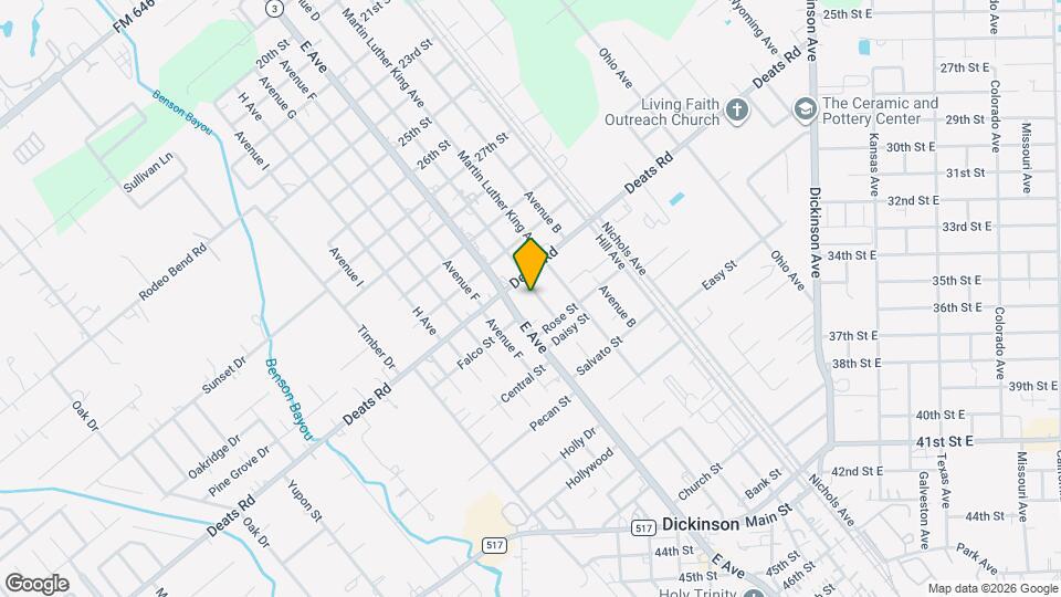 3108 Avenue D Map and Location Details