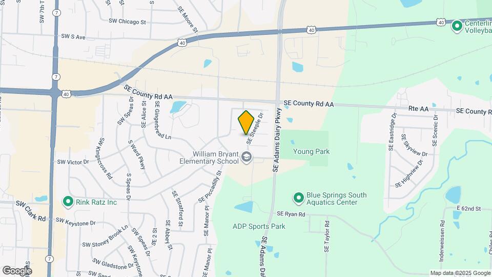 1021 SE Steeple Dr Map and Location Details