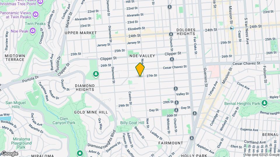 521 27th St Map and Location Details