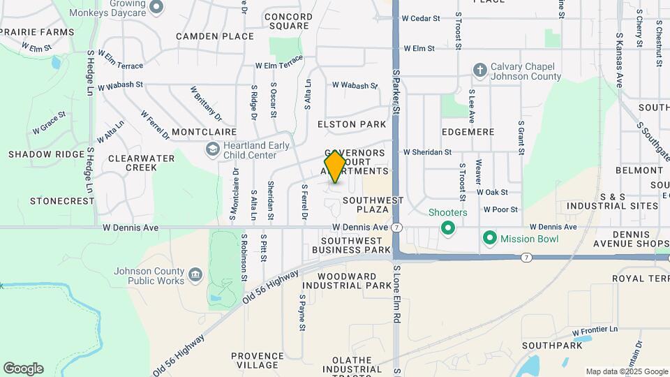 908 S Edgebrook Ln Map and Location Details