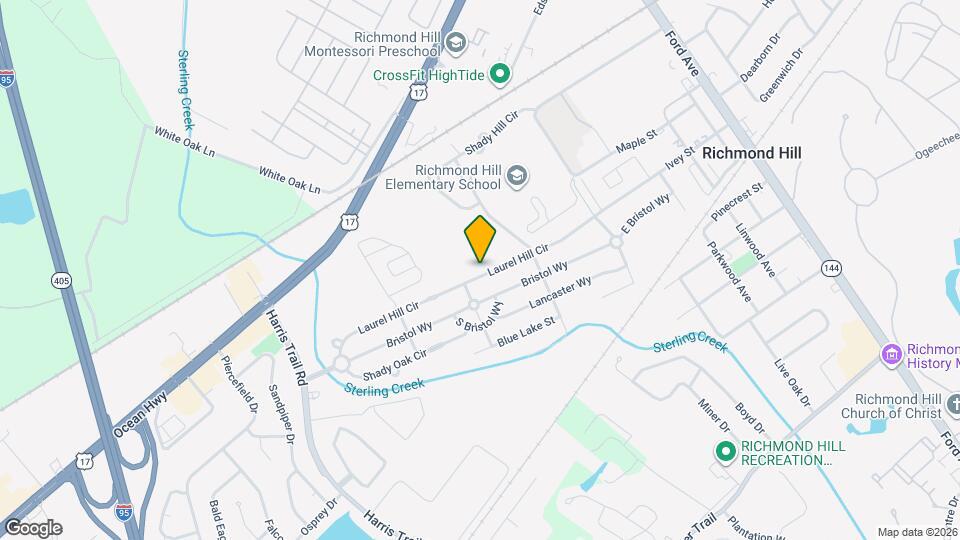 605 Laurel Hill Cir Map and Location Details