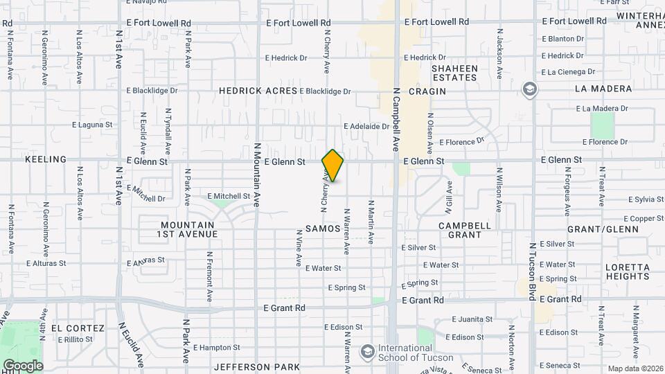 1607 E Mitchell St, Unit 1607 Map and Location Details