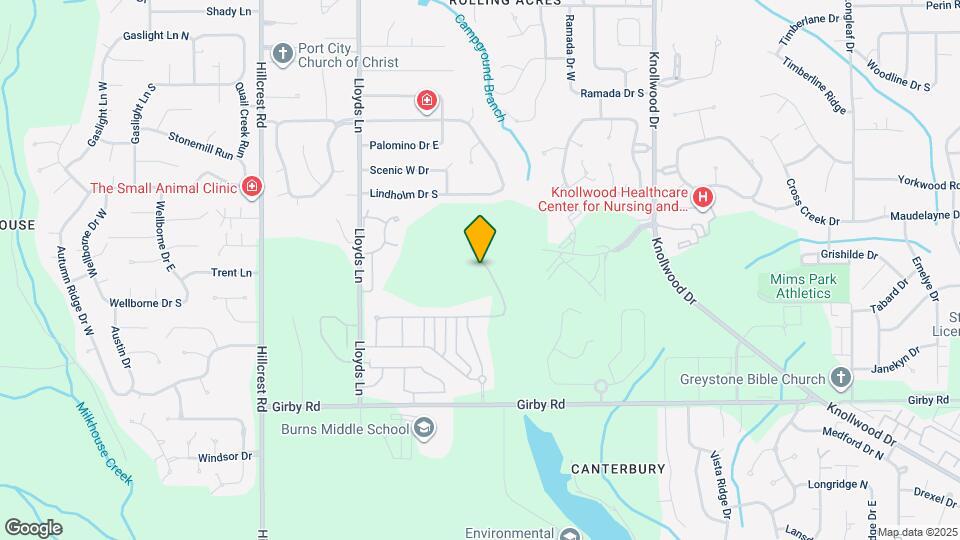 5244 Pinyon Dr Map and Location Details