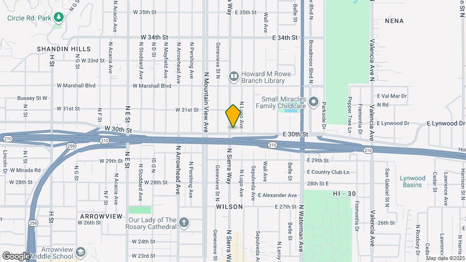 112 E 30th St Map and Location Details