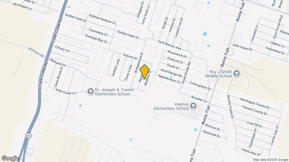 6303 Blayney Dr Mapa y Detalles de la Ubicación