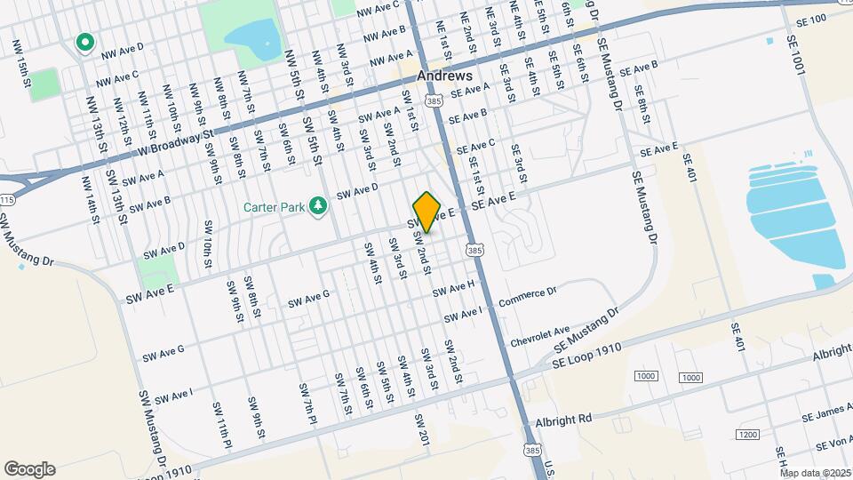 611 SW 2nd St Map and Location Details