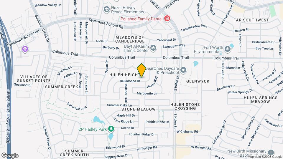4612 Belladonna Dr Mapa y Detalles de la Ubicación