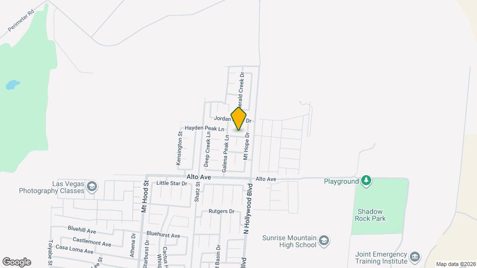 6620 Trout Peak Way Map and Location Details