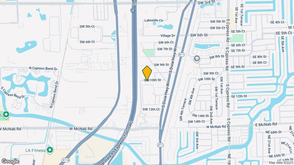 860 SW 10th St Mapa y Detalles de la Ubicación