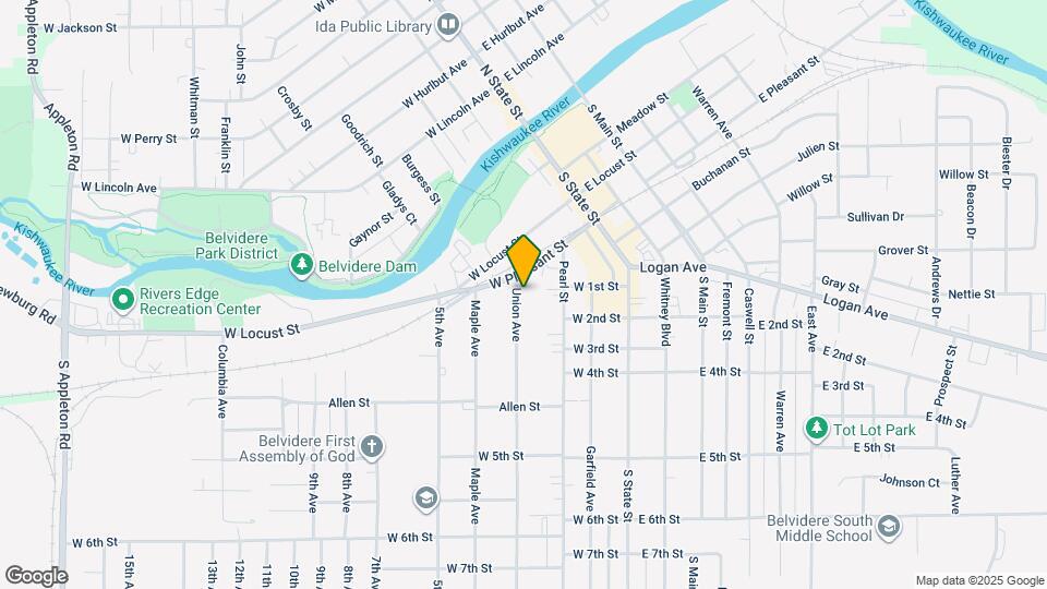 616 Union Ave Mapa y Detalles de la Ubicación