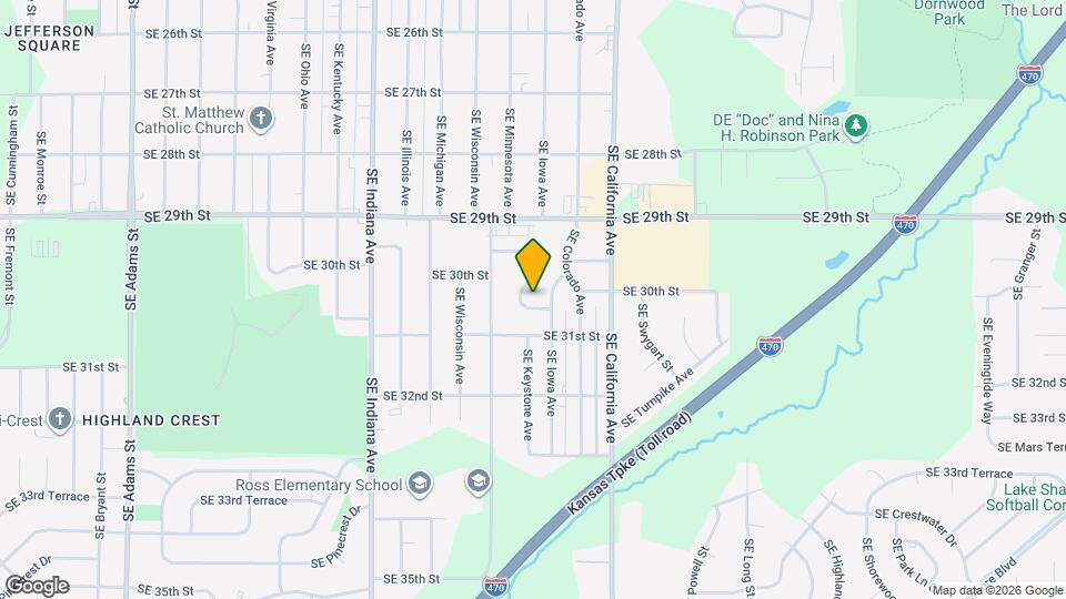 1772 SE 29th Terrace Map and Location Details