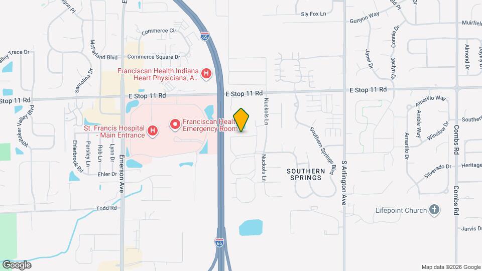 Keeneland Crest Map and Location Details
