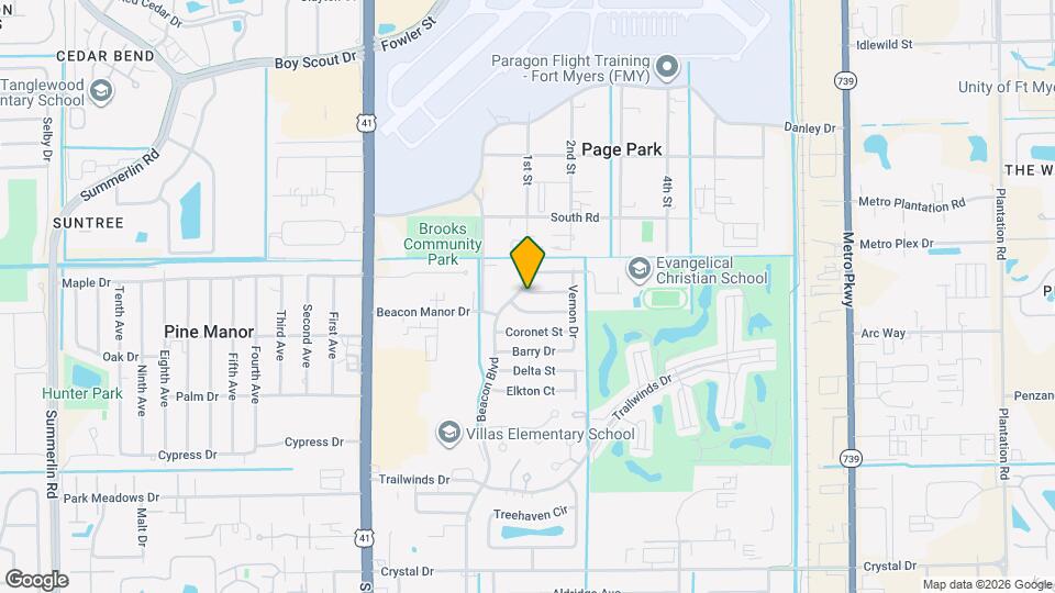 2184 Arden St Map and Location Details