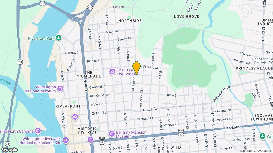 818 Hanover St Mapa y Detalles de la Ubicación