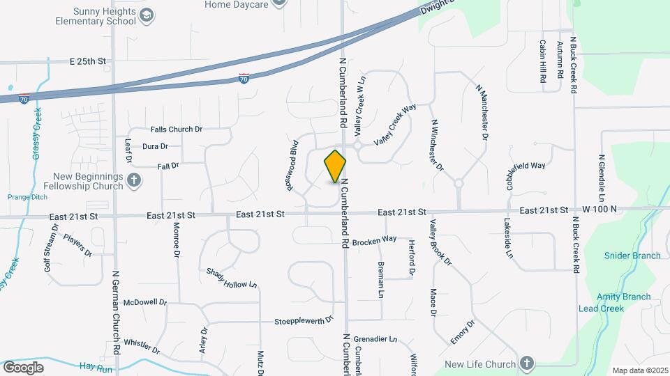 2178 Rossington Ln Map and Location Details