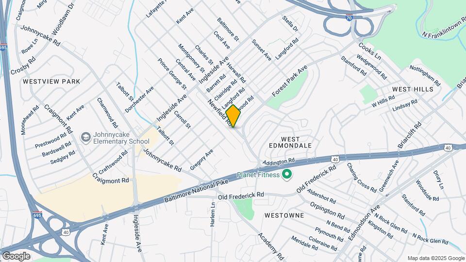 1128 Newfield Rd Map and Location Details