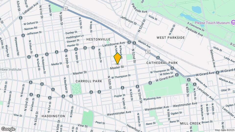 1404 N 54th St Mapa y Detalles de la Ubicación