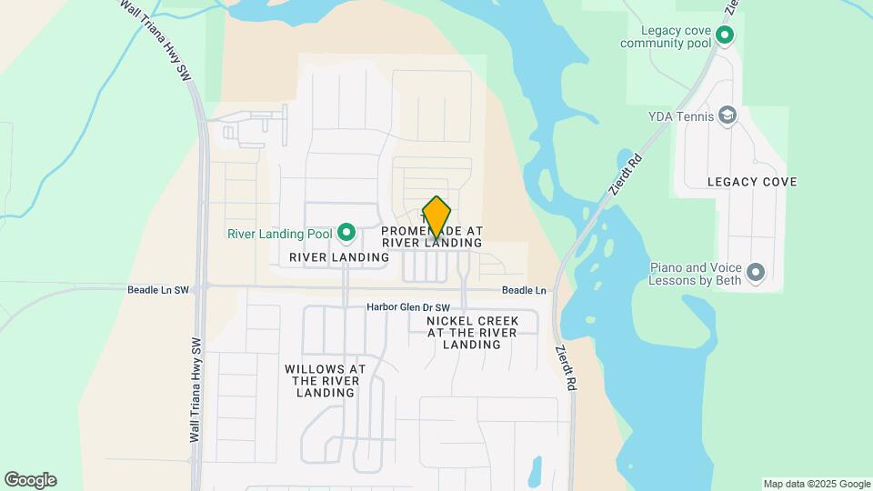 336 Falling Water Ln SW Mapa y Detalles de la Ubicación