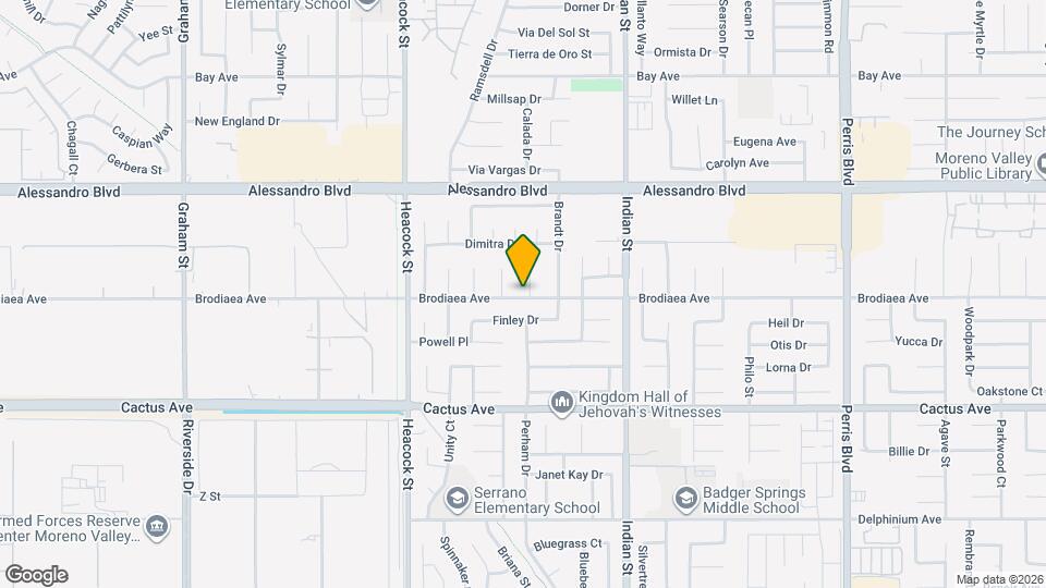 14243 Perham Ct Map and Location Details