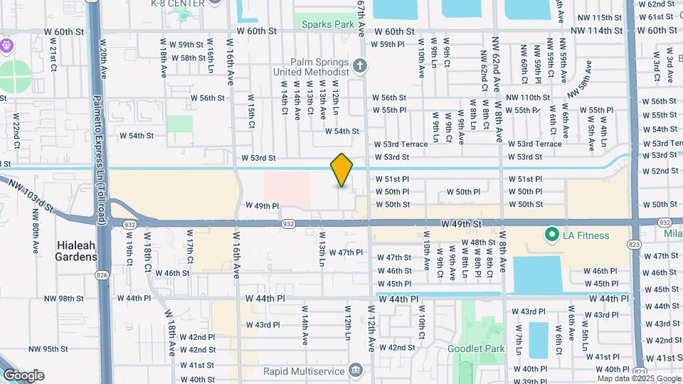 1255 W 49th Pl Map and Location Details