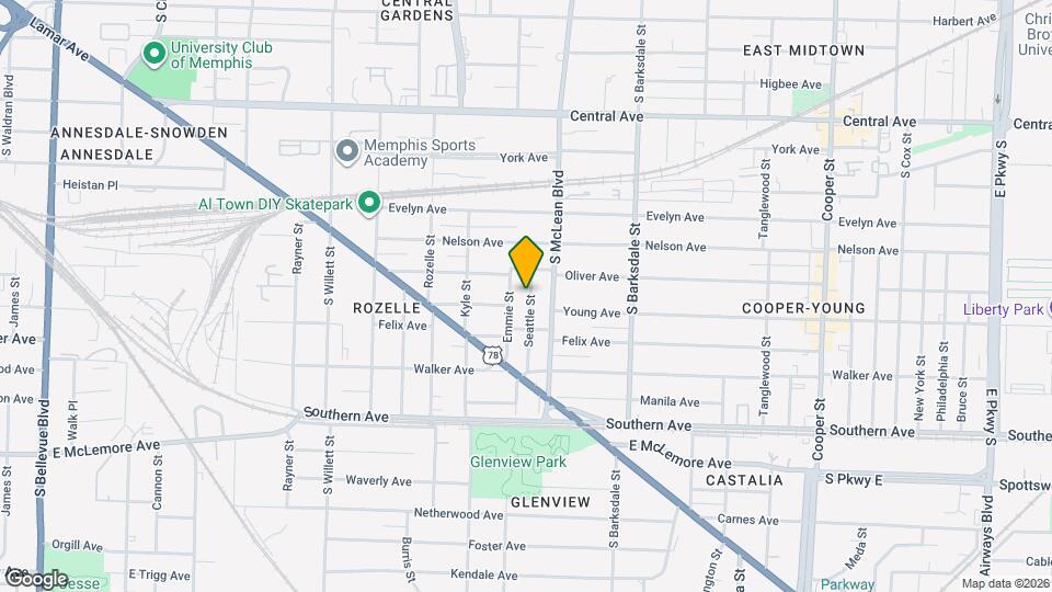 939 Seattle St Map and Location Details