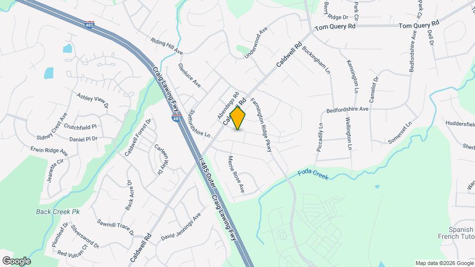 4732 Sunburst Ln Map and Location Details